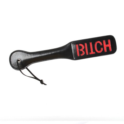 Δερμάτινο Κουπί Spanking Bitch - Paddle BDSM Toy