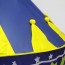 Παιδική Σκηνή Pop-Up Κάστρο με Πολεμίστρες και Σημαιούλα για 3+ Ετών
